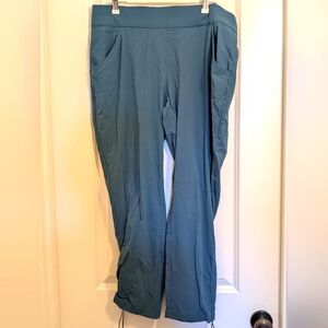 Columbia Joggers With Cinch Cuffs Nylon Blend